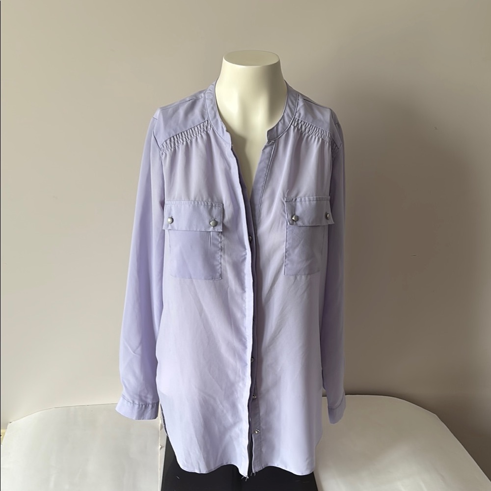 Cynthia Rowley Lavender Blouse